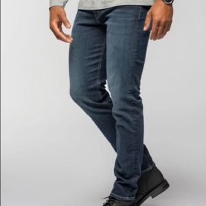 Revtown Men’s Washed Indigo Taper Jeans - 31x30